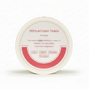 Traka za depilaciju bijela 90m bez perforacije